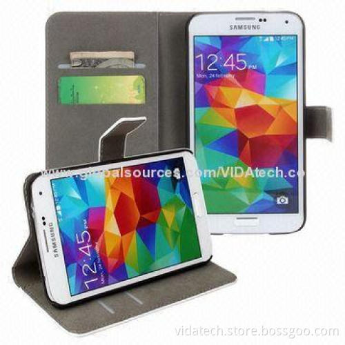 Leather Case with Card Slot and Holder for Samsung Galaxy Note3